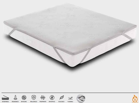 SUELFLEX TOPPER MEMORY IGNIFUGO